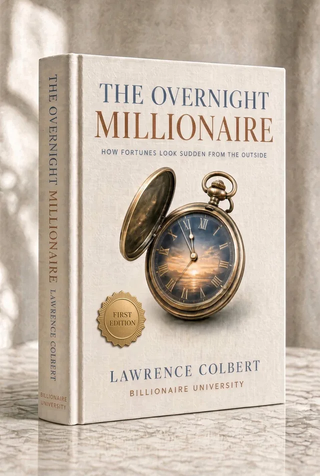 The Overnight Millionaire by Lawrence Colbert — book image