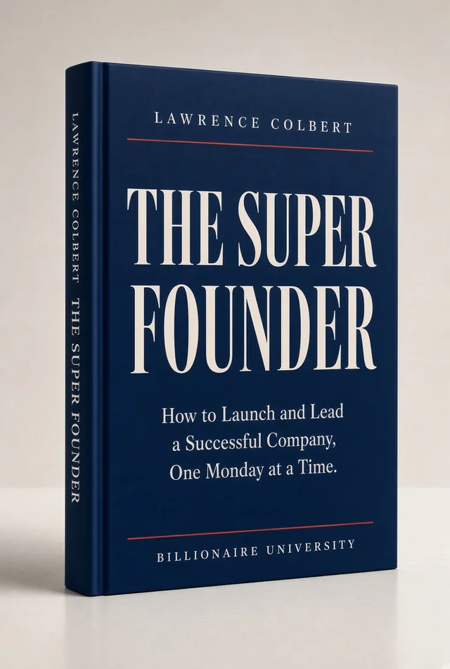 The Super Founder by Lawrence Colbert — book image